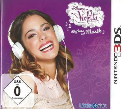 Disney Violetta Rhytmus und Musik Nintendo 3DS 2DS - Ausführung: mit