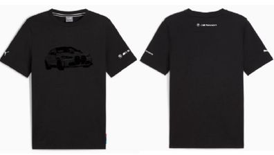 BMW M Motorsport Herren T-Shirt | PUMA Logo | 100% Baumwolle | Motorsport Style