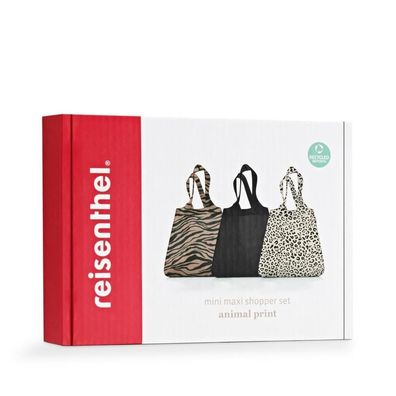 reisenthel mini maxi shopper set 3tlg ATset, animal, Damen