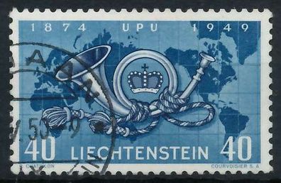 Liechtenstein 1949 Nr 277 gestempelt X1332EE