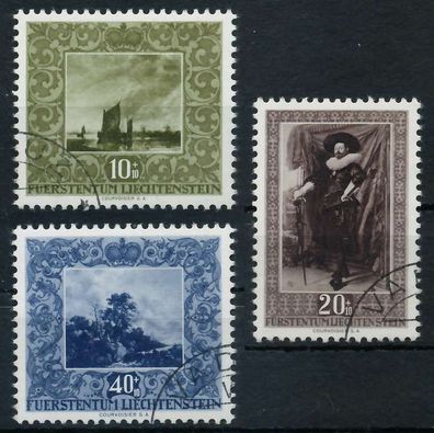 Liechtenstein 1951 Nr 301-303 gestempelt X133422