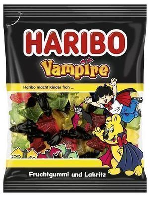 Haribo Vampire Fruchtgummis 175 g - Süßigkeiten aus Deutschland