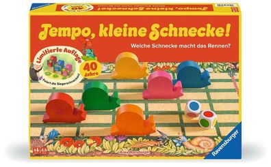 Ravensburger 23034 Tempo, kleine Schnecke! 40 Jahre Jubiläumsausgabe