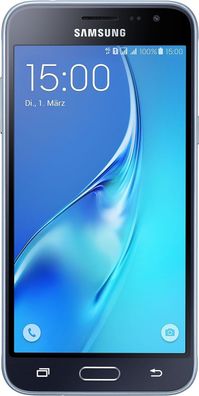 Samsung Galaxy J3 2016 Duos J320F/DS 8GB Smartphone Black Sehr Gut in OVP