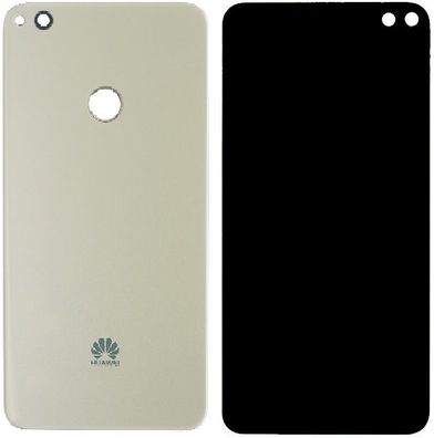 Original Huawei P8 Lite 2017 PRA-LX1 Akkudeckel Kameraglas Gold Gut