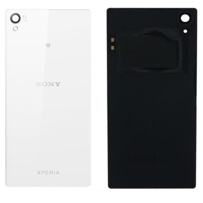 Original Sony Xperia Z3+ Z3 Plus D6553 Akkudeckel Backcover Weiß Guter Zustand