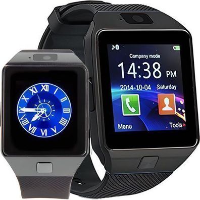 Smartwatch 1,56 Zoll Bluetooth Fitness Tracker Smart Armbanduhr für Android Retoo