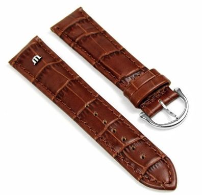 Maurice Lacroix Uhrenarmband 20mm | Leder Braun Louisiana Optik 19226S