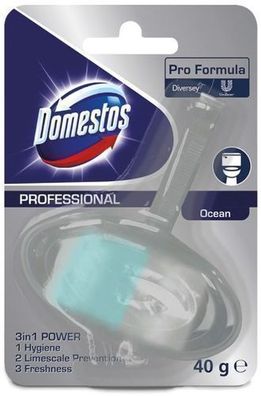 WC-Frische mit Domestos Ozean - Pro Formula fér hygienische Sauberkeit und Frische