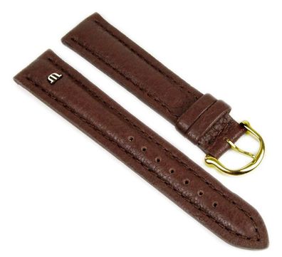 Maurice Lacroix Uhrarmband Leder Tiago Waterproof Braun 18mm