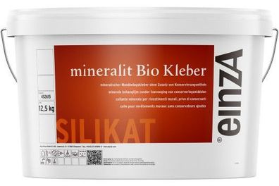 einzA mineralit Bio Kleber 12,5 kg farblos