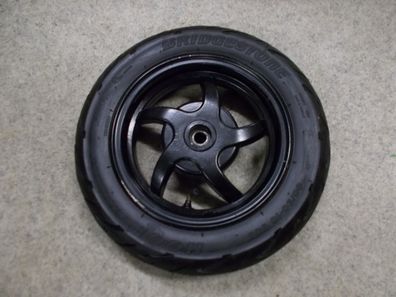 GTS Sirocco 50i Felge Reifen hinten 90/90-10 Bridgestone
