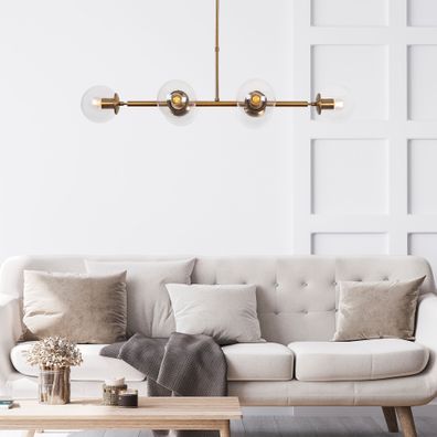 Opviq Kronleuchter FLG1209 METAL BODY 110 x 40 x 35-66 cm