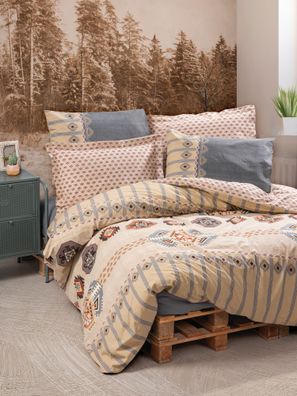 Skye Decor Bettdecke + Kopfkissen TN64221 100% COTTON Ranforce