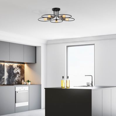 Opviq Kronleuchter TTM1295 IRON BODY 73 x 73 cm