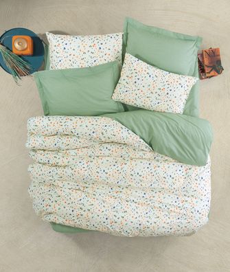 Skye Decor Bettdecke + Kopfkissen TN54279 100% COTTON Ranforce