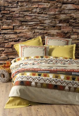 Skye Decor Bettdecke + Kopfkissen TN54615 100% COTTON Ranforce