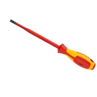 Knipex 1x Schraubendreher (Slim) fér Schlitzschrauben - 982055SL