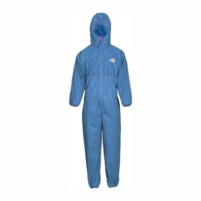 ASATEX Schutzoverall CoverTexFRÂ® C-3FR blau Größe L - C-3FR/L