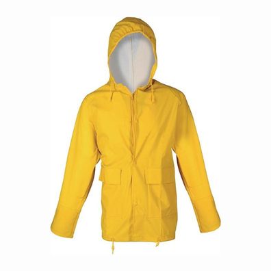 ASATEX PU Regenschutz-Jacke gelb Größe S - PJC/S/500