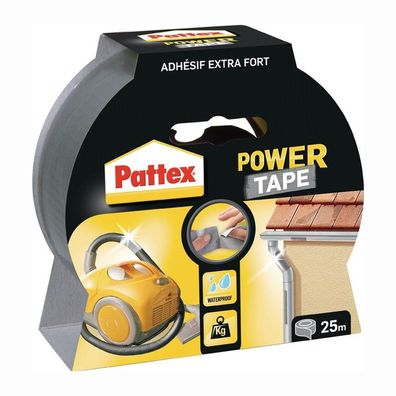 Pattex Gewebeband Power-Tape silber-grau - PT2DS