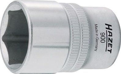 Hazet Steckschlésseleinsatz 900 1/2" 6-kant SW 27 mm L 46 mm - 900-27