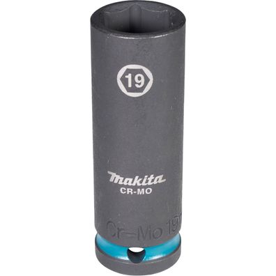 Makita E-16499 Steckschléssel 1/2" SW19 Impact Black lang