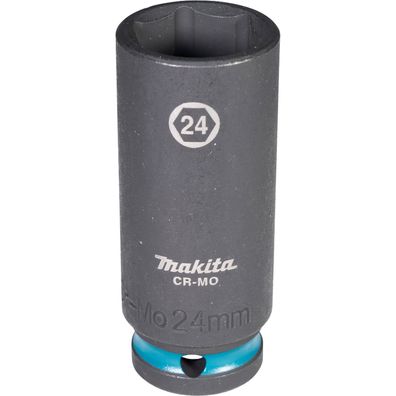 Makita E-16520 Steckschléssel 1/2" SW24 Impact Black lang