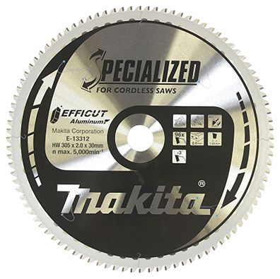 Makita Efficut Sägeblatt Aluminium 305 x 30 x 96Z - E-13312