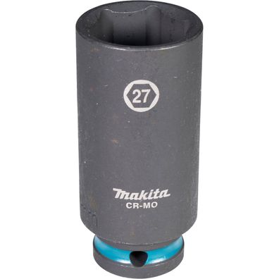 Makita E-16536 Steckschléssel 1/2" SW27 Impact Black lang