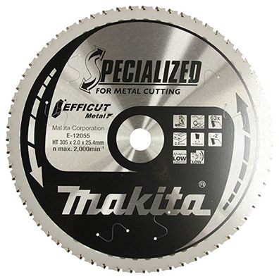 Makita Efficut Sägeblatt Metall 305 x 25,4 x 63Z - E-12055