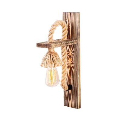 Opviq Wandleuchte SHN2131 WOODEN BODY 9 x 18 cm