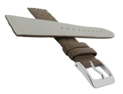 Graf Uhrenband | Leder Taupe Rautenmuster passend zu Skagen 29757