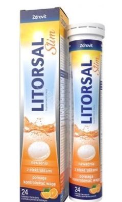 Zdrovit Litorsal Slim, 24 Brausetabletten