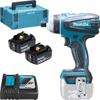 Makita DTP131RMJ Akku-Quadroschrauber 14,4V / 4,0 Ah, 2 Akkus + Ladegerät i