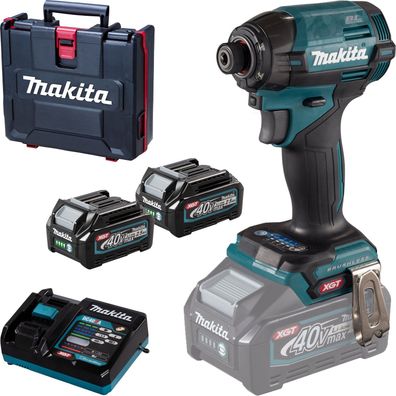 Makita TD002GD202 Akku-Schlagschrauber 40 V max. / 2x 2,5 Ah Akku + Ladeger