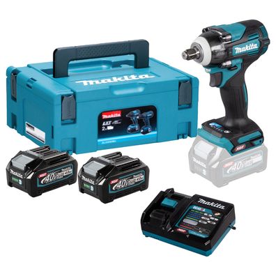 Makita TW004GD201 Akku-Schlagschrauber 40V max. / 2x 2,5 Ah Akku + Ladegerä