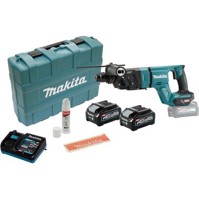 Makita HR007GM201 Akku-Kombihammer SDS-PLUS 40V max. / 2x 4,0 Ah Akku + Lad