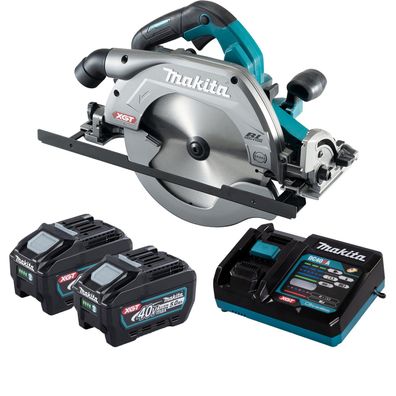 Makita HS009GT201 Akku-Handkreissäge 40 V max. ß 235 mm / 2x 5,0 Ah Akku