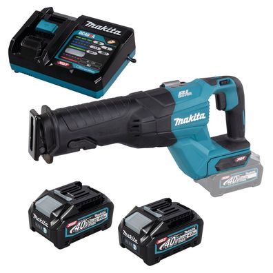 Makita JR001GM201 Akku-Reciprosäge 40 V / 2x 4,0 Ah Akku + Ladegerät im Kof