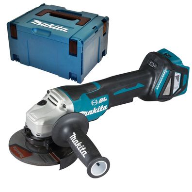 Makita DGA517ZJ Akku-Winkelschleifer ß 125 mm 18 V Solo im Makpac