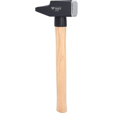 Brilliant TOOLS Schlosserhammer mit Hickory-Stiel 1600 g französische Form