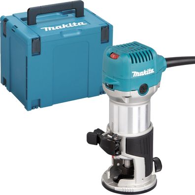 Makita RT0702CX2J Multifunktionsfräse 710 W inkl. Fräsmodule im MAKPAC