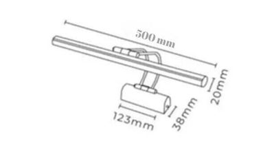 Opviq Wandleuchte RTN1490 METAL BODY