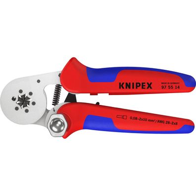 Knipex Selbsteinst. Crimpzange férAderendhuelsen - 975514