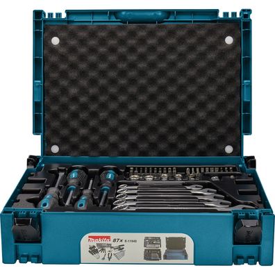 Makita Werkzeug-Set 87tlg. im MAKPAC - E-11542