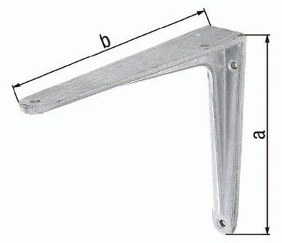 GAH Alberts Konsole L.200mm H.175mm Alu-Guss Trgf.75kg - 804039