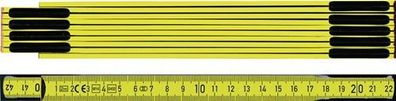 BMI Gliedermaßstab L.2m mm/cm EG III HO gelb - 972900200 H