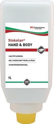 SC Johnson Hautpflegecreme Stokolan Hand & Body 1l Lotion, arfém. Softflasc