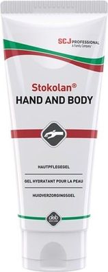 SC Johnson Hautpflegecreme Stokolan Hand & Body 100ml Lotion, arfémiert Tub